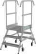 Krause Fahrbare Podesttreppe STABILO® Professional Standard 2 S