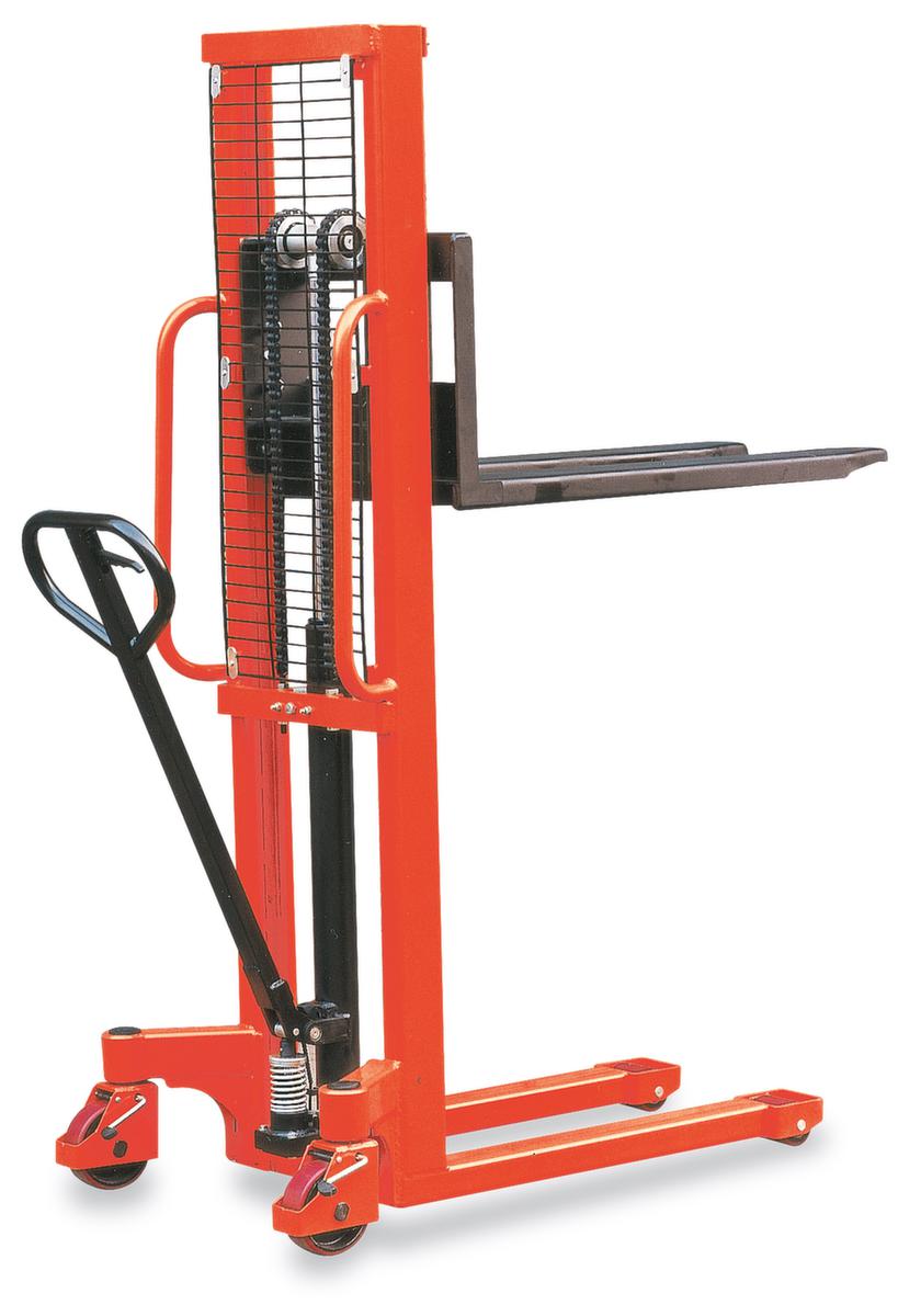 RAPIDLIFT Hydraulik-Stapler, 1000 kg Traglast, Hubhöhe 1500 mm Standard 1 ZOOM