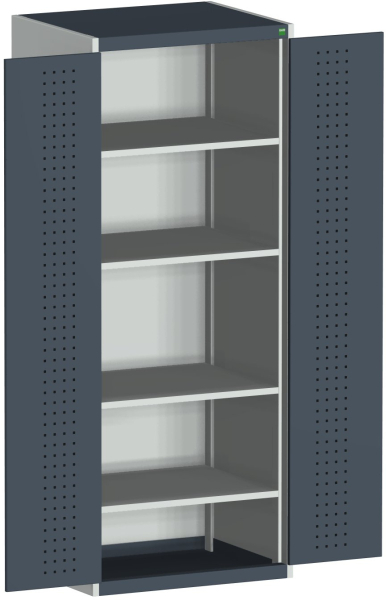 bott Lochplattenschrank cubio, 4 Böden