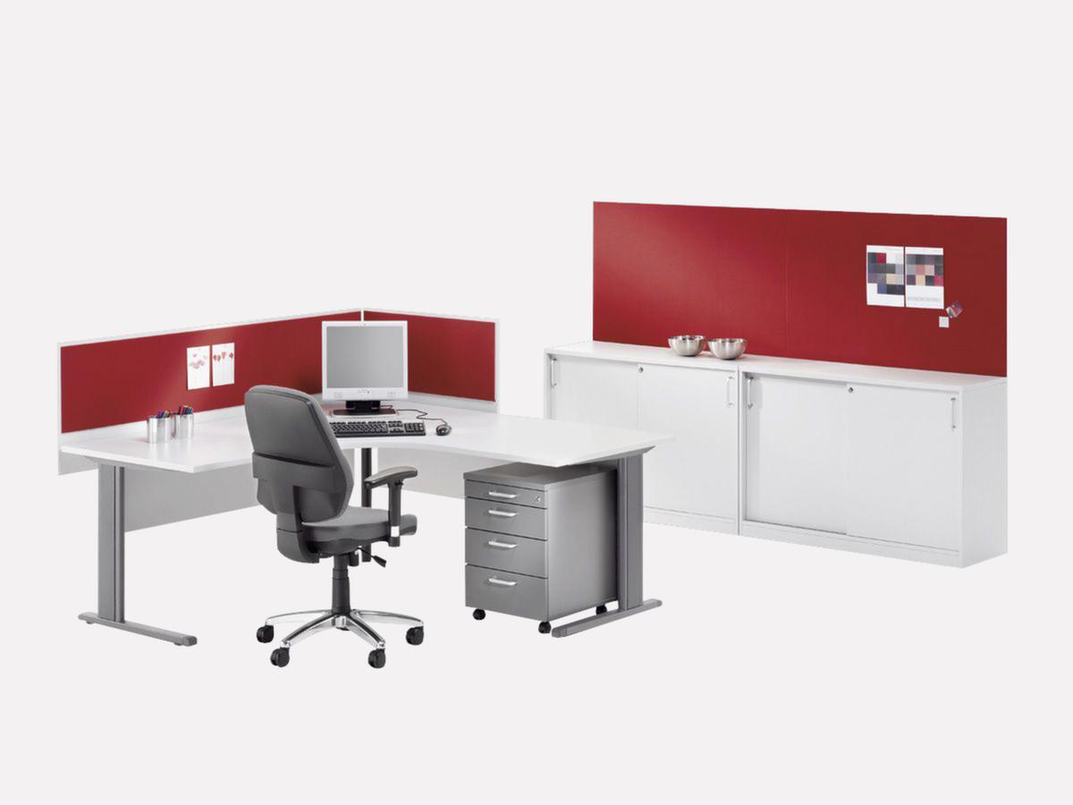 Nowy Styl Aufsatz-Paneel E10 für Schreibtisch, Breite 800 mm Milieu 3 ZOOM