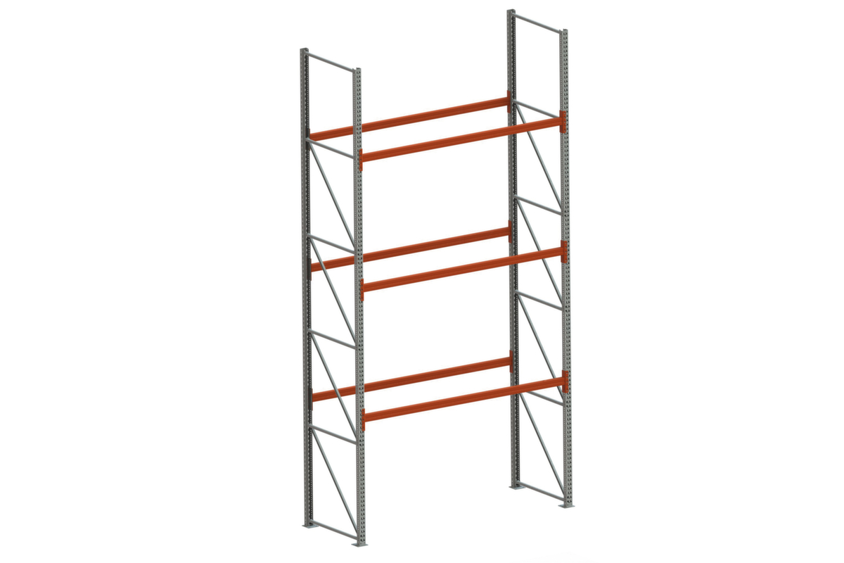 META Palettenregal MULTIPAL, Breite 2870 mm, für 12 Paletten