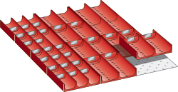 Mulden-Set für Schubladen 564 mm