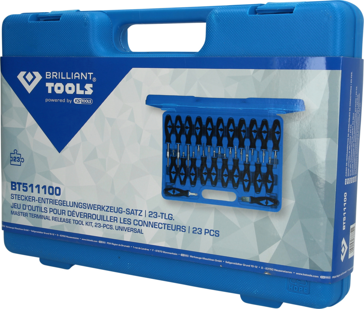 Brilliant Tools Stecker-Entriegelungswerkzeug-Satz Standard 8 ZOOM