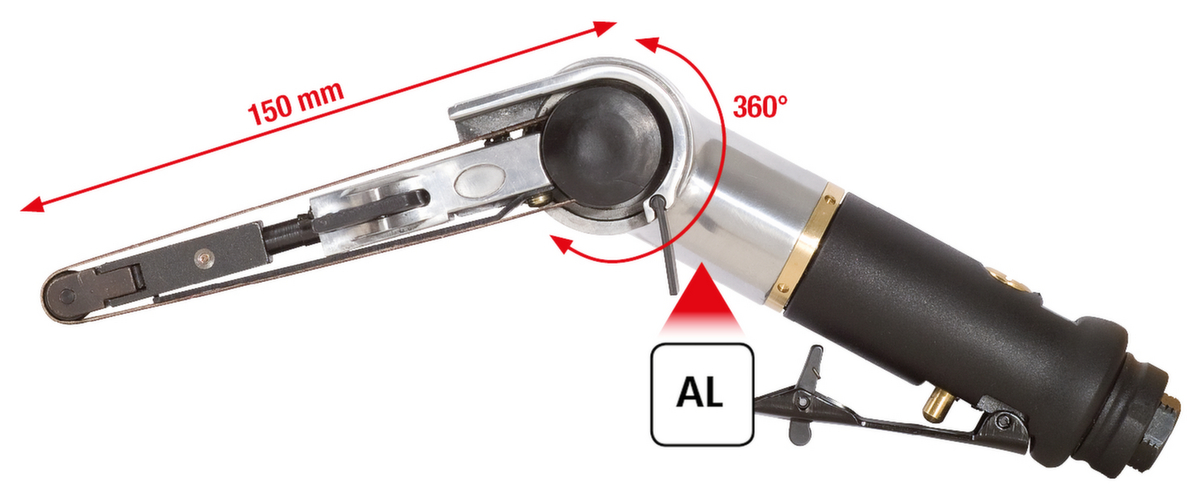 KS Tools Druckluft-Bandschleifer Standard 2 ZOOM