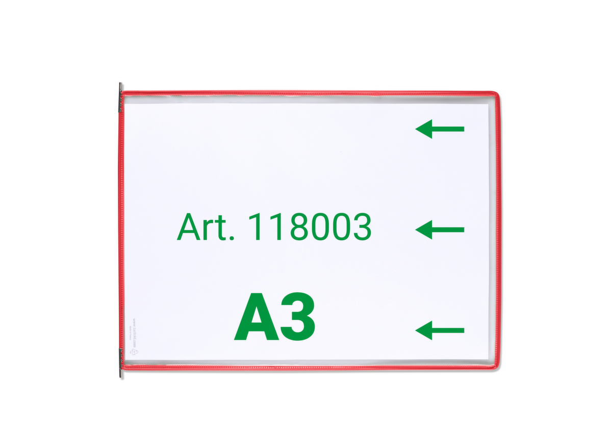 tarifold Sichttafel, DIN A4, zum Einstecken Standard 1 ZOOM