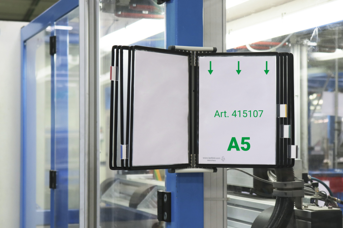 tarifold Sichttafelsystem, mit 10 Sichttafeln in DIN A5 Standard 1 ZOOM