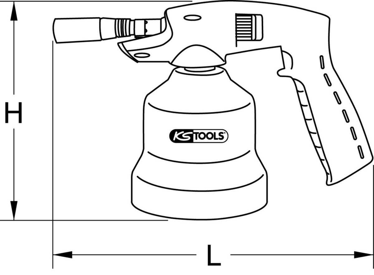 KS Tools Universal-Kartuschenlötgerät Standard 6 ZOOM