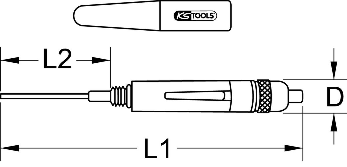 KS Tools Präzisions-Ölstift Standard 7 ZOOM