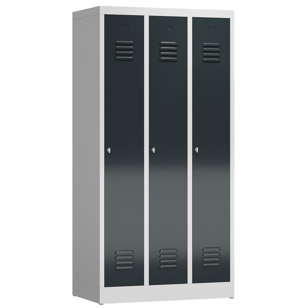 Garderobenschrank ClassiX, Abteilbreite 295 mm