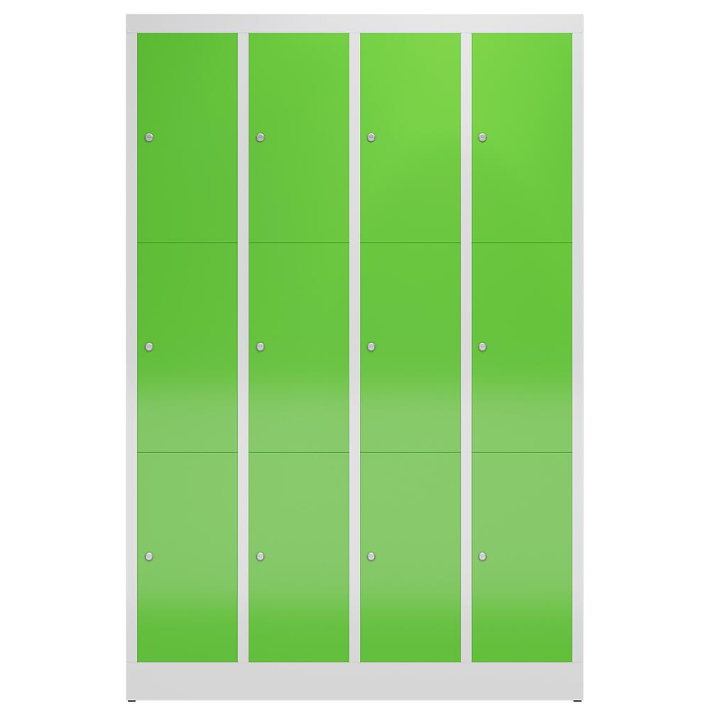 Schließfachschrank ClassiX, 12 Fächer Standard 2 ZOOM