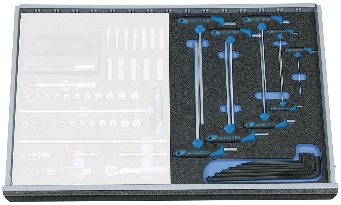 Udo BÄr Online Shop Gedore 2005 Ct2 Dt 2142 Winkelschraubendreher Satz In Check Tool Modul