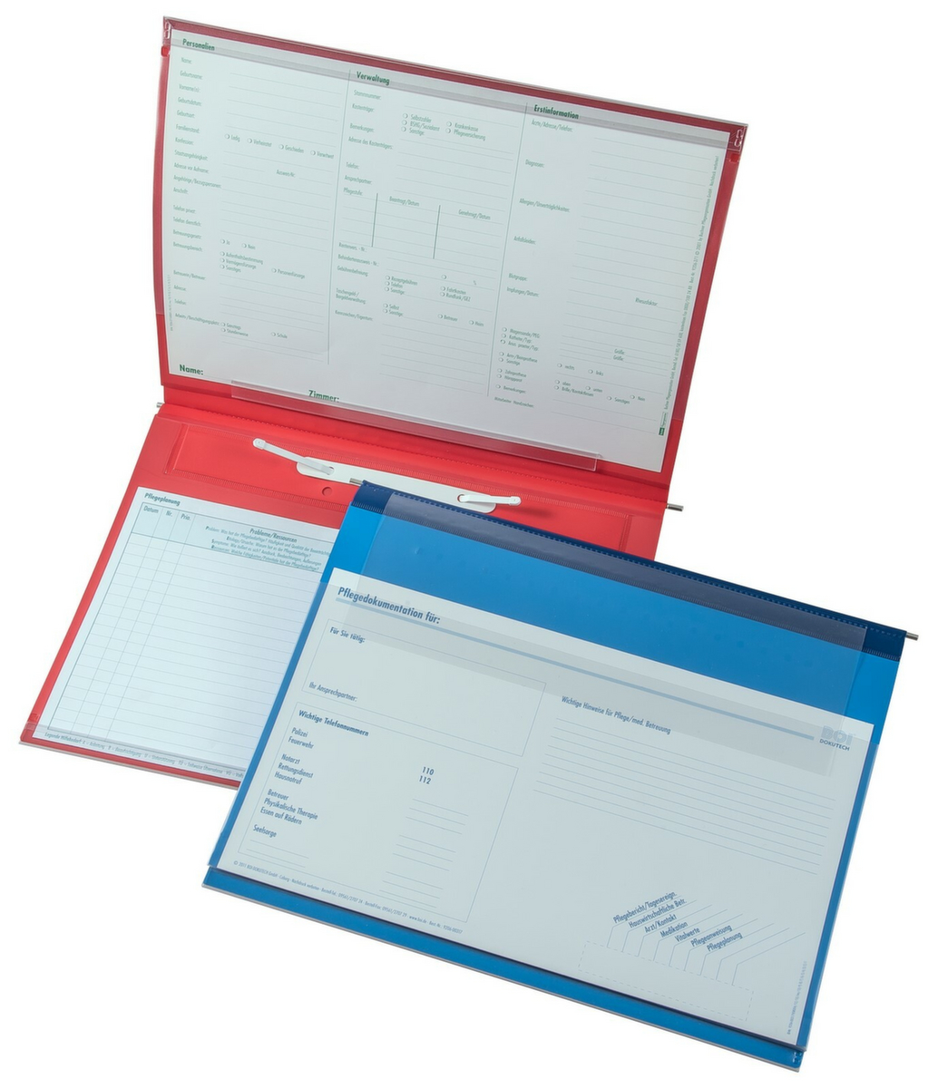 Klemmmappe Stan 1 zum Einhängen, rot Standard 2 ZOOM