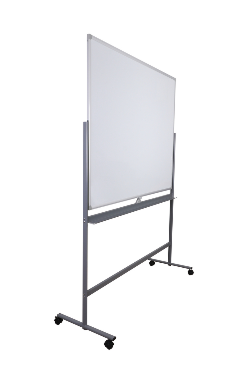 UDOBÄR Mobiles Whiteboard beidseitig nutzbar mit drehbarer Schreibfläche, Höhe x Breite 1865 x 1280 mm Standard 4 ZOOM