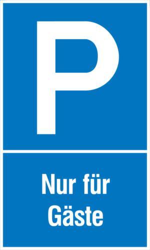 Parkplatzschild