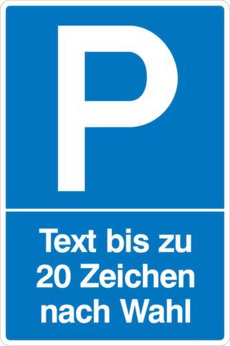 Parkplatzschild