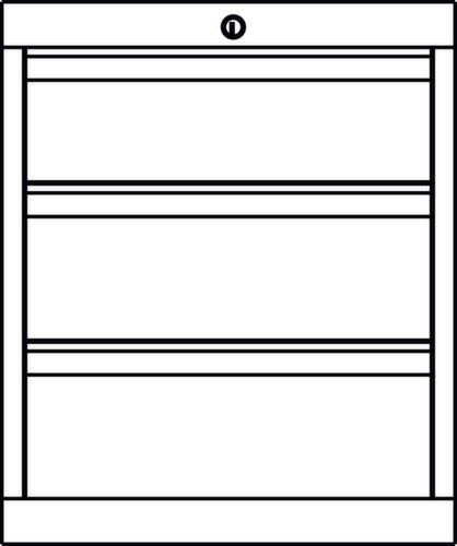 PAVOY Schubladenschrank Basis Plus, 3 Schublade(n)