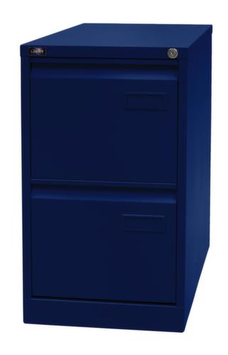 Bisley Hängeregistraturschrank Light, 2 Auszüge, oxfordblau/oxfordblau