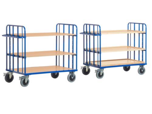 Rollcart Etagenwagen mit Stahlrohrseitenwänden