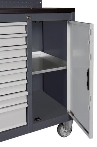 KRAFTWERK® Werkstattwagen BT1100 60/40 7 Schubladen + 1 Schrank