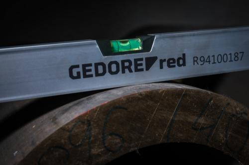 GEDORE RED R94100187 Wasserwaage 1000mm 3x Libelle magnetisch Aluminium