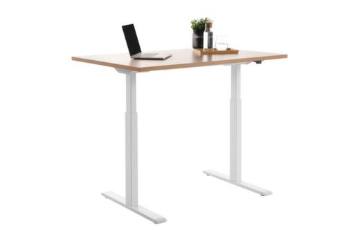 Topstar Elektrisch höhenverstellbarer Schreibtisch E-Table Smart mit T-Fußgestell