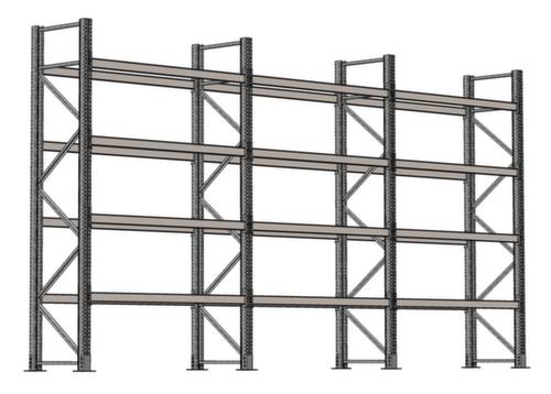 SCHULTE Palettenregal, Breite 5965 mm, für 30 Paletten