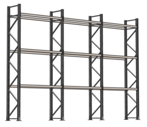 SCHULTE Palettenregal, Breite 5965 mm, für 24 Paletten