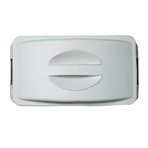 Rubbermaid Deckel Slim Jim® mit Griff für Wertstoffsammler, grau