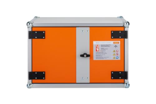 Cemo Explosionsgeschützter Lithium-Ionen-Lagerschrank lockEX 8/5, Höhe x Breite x Tiefe 520 x 800 x 660 mm