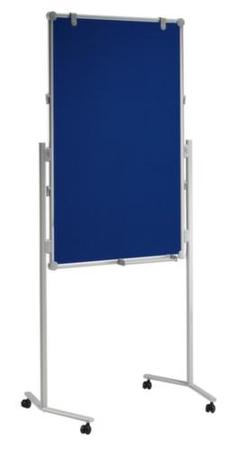 MAUL 3-fach Moderationstafel professionell inklusive Zubehörset, Höhe x Breite 1950 x 1200 mm