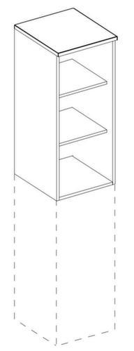 Nowy Styl Aufbauelement E10 für Büroregal