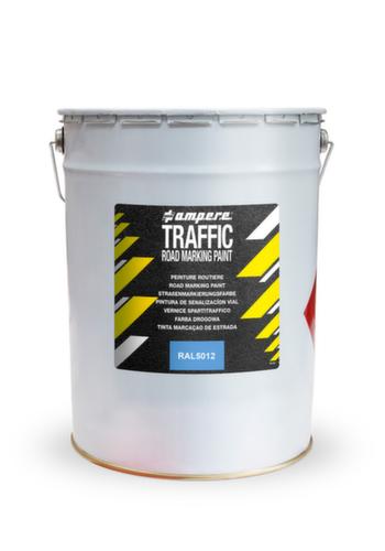 a.m.p.e.r.e. Straßenmarkierfarbe TRAFFIC Road Marking Paint, blau